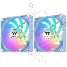 Вентилятор для корпуса Thermaltake CT120 Sync Hydrangea Reverse ARGB 120х120x25 голубой 4-pin 31.2дБ (упак.:2шт) (CL-F200-PL12BU-A) Ret