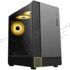 Компьютерный корпус Accord M3302 черный без БП mATX 1xUSB2.0 1xUSB3.0 1xUSB3.1 audio bott PSU