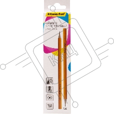Карандаш ч/г Silwerhof Basic 2мм HB шестигран. дерево коробка/европод. (12шт)
