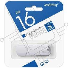 Накопитель USB SmartBuy 16GB CLUE White (SB16GBCLU-W)