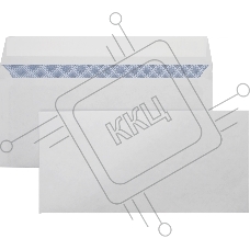 Конверт Silwerhof Eco Е65.10.50 E65 110x220мм без окна белый силиконовая лента бумага 80г/м2 (pack:50pcs)