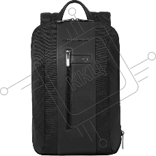 Рюкзак Piquadro Brief2 CA6384BR2/N черный нейлон/натур.кожа