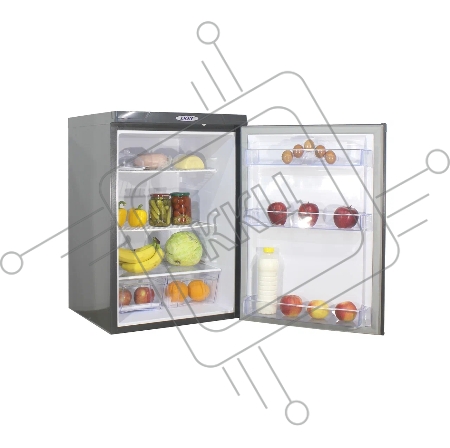 Мини-холодильник DON R-407 G, графит зеркальный