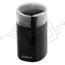 Кофемолка Scarlett SC-CG44505 160Вт сист.помол.:ротац.нож вместим.:60гр черный