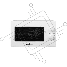 Микроволновая печь General Electronics GE-MS620W белый, 20 л, 700 Вт, переключатели — поворотный механизм