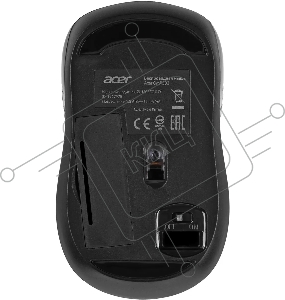 Мышь Acer OMR302 черный оптическая (1200dpi) беспроводная USB (3but)