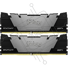Оперативная память Kingston Fury Renegade, DDR4, 16GB (2x8GB), 4266MHz, CL19, с радиатором, черный