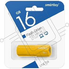 Накопитель USB SmartBuy 16GB CLUE Yellow (SB16GBCLU-Y)
