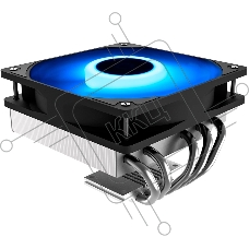 Кулер ID-COOLING IS-50 MAX RGB V3 черный 120мм алюминий+медь 2000rpm 31.2db 4-pin 130W 77мм