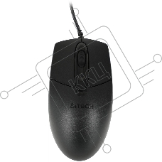 Мышь проводная A4Tech OP-720 черный, 1200 dpi, USB, кнопки - 3