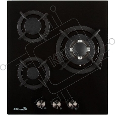 Газовая варочная панель ELTRONIC (33-10) 3 конфорки , черный