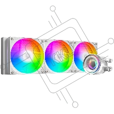 Система водяного охлаждения ID-Cooling FX360 Inf ARGB белый 120мм алюминий+медь 2000rpm 27.2db 4-pin 350W