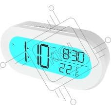 Часы-будильник RITMIX CAT-110 White