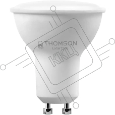 Лампа cветодиодная LED Thomson TH-B2104 GU10, рефлектор, 4Вт, 4000К, белый нейтральный, 1 шт.
