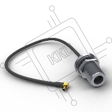 Кабельная сборка MMCX - 150мм -N-female. MMCX(13-121L),N-female(N-231L)