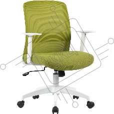 Кресло компьютерное Cactus CS-WMC333-GN салатовый, сиденье салатовый, сетка/ткань, низк.спин. крестов. пластик, пластик белый Кресло компьютерное Cactus CS-WMC333-GN салатовый, сиденье салатовый, сетка/ткань, низк.спин. крестов. пластик, пластик белый