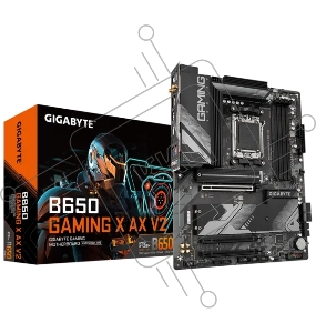 Материнская плата GIGABYTE B650 GAMING X AX V2 Socket AM5 AMD B650 ATX AC`97 8ch(7.1) 2.5Gg RAID+HDMI+DP