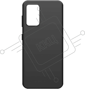Чехол (клип-кейс) BORASCO Silicone Case, для Samsung Galaxy A32, черный [39875]