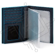 Обложка для документов Piquadro Blue Square PP5246B2R/BLU2 синий натур.кожа