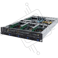 Серверная платформа Gigabyte G241-G40 (rev. 100) HPC Server-2U 4xGPU Server,Sup up to 4xdouble slot GPU cards,NVIDIA® validated GPU platform;Sup for NVIDIA® Tesla® GPUs,NVIDIA® NGC Ready server,2nd Gen. Intel® Xeon® Scalable and Intel® Xeon® Scalable Proc