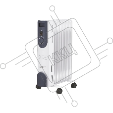 Обогреватель масляный OASIS Pro OT-15