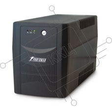 Источник бесперебойного питания Powerman UPS Back Pro 1500 black (линейно-интерактивный, 1500VA, 900W, 4xEURO) (6117061)