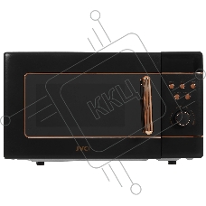 Микроволновая печь JVC JK-MW270D черный, 20 л, 700 Вт, переключатели - кнопки, поворотный механизм