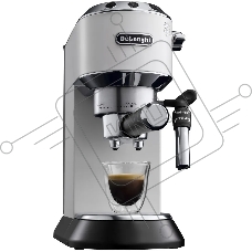 Кофеварка рожковая DeLonghi EC685.M серебристый, исп. кофе - молотый/чалды, 1.1 л, 1350 Вт, 15 Бар.