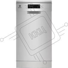 Посудомоечная машина Electrolux ESS43210SX, нержавеющая сталь, 45 см, 10 компл., 46 дБ, класс A++