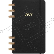 Еженедельник Moleskine SPIRAL Large 130х210мм PP 200стр. спираль черный