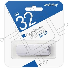 Флешка USB R/W SmartBuy 32GB CLUE White (SB32GBCLU-W)