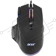 Мышь проводная Acer OMW180 черный, 6400 dpi, USB, кнопки - 9