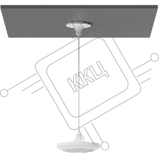 Потолочное крепление для микрофона LOGITECH Mic Pod Pendant Mount/LOGITECH Mic Pod Pendant Mount - OFF белый