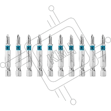 Бита Gross PH1х50мм, сталь S2, шестигр., 10 шт.