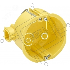Коробка монтажная Гипрок 68 мм металлические лапки Schneider-electric LEX1450414R