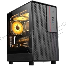 Компьютерный корпус Accord M3301 черный без БП mATX 1xUSB2.0 1xUSB3.0 1xUSB3.1 audio bott PSU