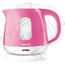Чайник электрический Sencor SWK 1018RS розовый, 1 л, 1100 Вт