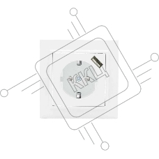 Розетка EKF Минск ERR16-028-100-USB 1-местная СП с/з с защитными шторками 16А белая с USB 1А