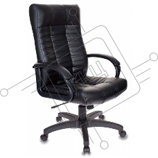 Кресло руководителя Бюрократ KB-10/BLACK черный, искусственная кожа Кресло руководителя Бюрократ KB-10/BLACK черный, искусственная кожа
