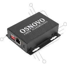 PoE удлинитель Osnovo E-PoE/1A 10M/100M Fast Ethernet на 400м (до 30W)