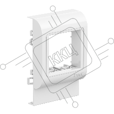 Рамка установочная под Brava 2мод. PDA-BN 100 ДКС 10453