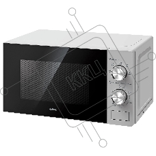 Микроволновая печь BBK 20MWS-764M/S серебристый, 20 л, 700 Вт, переключатели - поворотный механизм