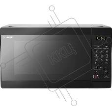 Микроволновая печь Sharp R-6800RK черный, 20 л, 800 Вт, переключатели - сенсор