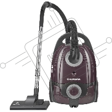 Пылесос Eurostek EVC-3512 фиолетовый, 500/2800 Вт, уборка сухая, пылесборник мешок, 3,5 л