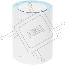 Бесшовный Mesh роутер Cudy M1200(1-Pack) AC1200 10/100BASE-TX белый