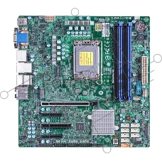 Материнская плата Supermicro X13SAQ bundle, LGA1700, Intel Q670E, 4xDDR5 UDIMM, 8xSATA 6Gb/s, 1xM.2 PCIe 4.0, 1xPCIe 5.0 x16, 1xPCIe 4.0 x4, 1xPCIe 3.0 x4, 1xPCIe 3.0 x2, 1xVGA, 1xDVI-D, 1xHDMI, 1xDisplayPort, 2x 2.5Gb LAN, 2xUSB 3.2 Gen2 Type-A, 2xUSB 3.2 Gen2x2 Type-C, 2xUSB 2.0, S/PDIF, 7.1, microATX