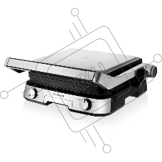 Гриль-пресс BRAYER BR2001, 2000 Вт, съем двухс., 31*26 см, регул высот,  мет корп., поддон, 180