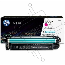 Картридж МПС HP 508X лазерный пурпурный увеличенной емкости (9500 стр)
