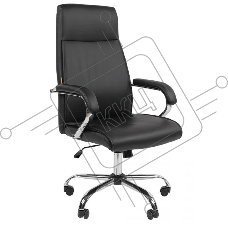 Офисное кресло Chairman CH425 экокожа, черный Офисное кресло Chairman CH425 экокожа, черный