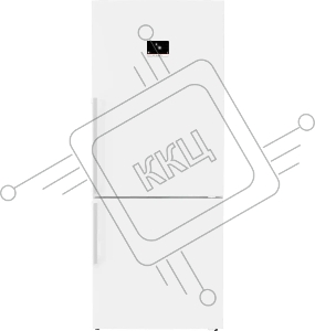 Холодильник Bosch KGP76AWC0N белый двухкамерный 357/169л морозилка снизу, No Frost